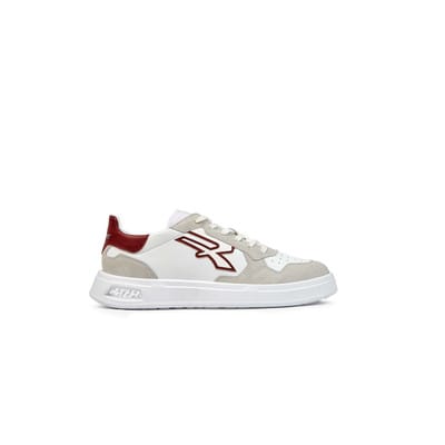 U-Power Berufshalbschuh VENOM OB SR, weiß/beige/rot Gr. 37