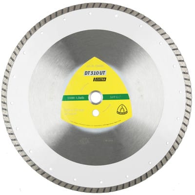 Klingspor DT 310 UT Diamanttrennscheiben, 300 x 3 x 25,4 mm 3 x 10 mm, geschlossener Rand Turbo