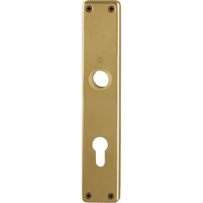 HOPPE ZT-Langschild London,202SP,PZ,E72 sichtbar verschraubt bronzefarbig eloxiert