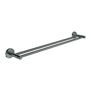 Grohe Doppel-Badetuchhalter Essentials 60cm, verd. Befestigung, hard graphite