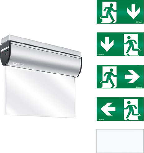 ESYLUX LED-Rettungszeichenleuchte 3h, 25m SLCEL LED, EN10031618