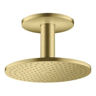 hansgrohe Kopfbrause 250 1jet Axor mit Deckenanschluss, brushed brass