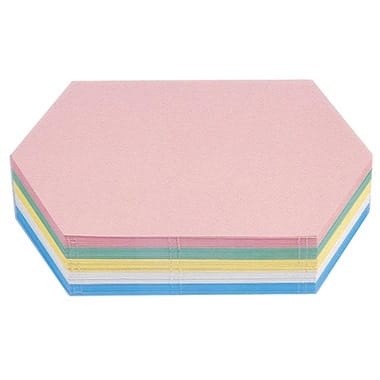 Magnetoplan Kommunikationskarte Königswabe, 297 x 165 mm, 500 Stück, sortiert, 500 Blatt