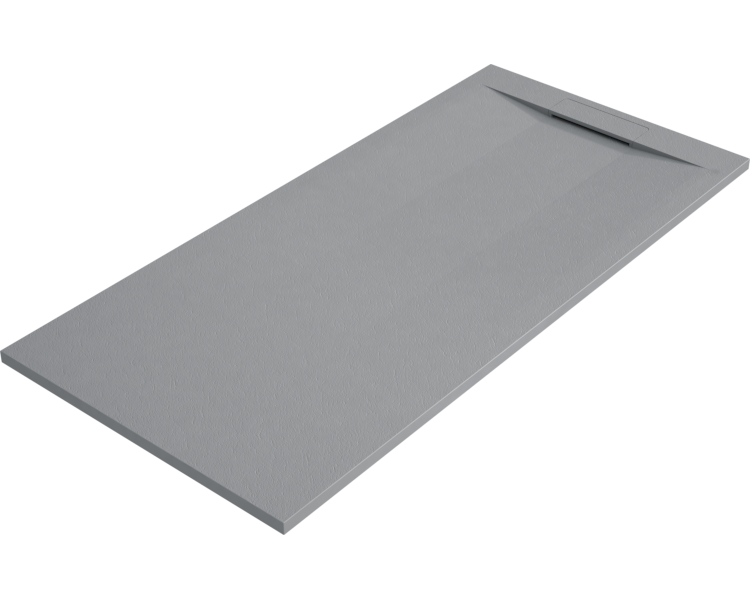 Duschwanne Opalo 90x150 Cm Zement Gitter Zement