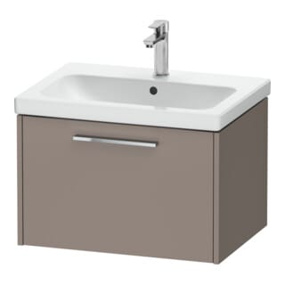 Duravit Waschtischunterschrank D-Code 63,4x40x46cm, 1 Ausz., bas. ma, Gr. chr