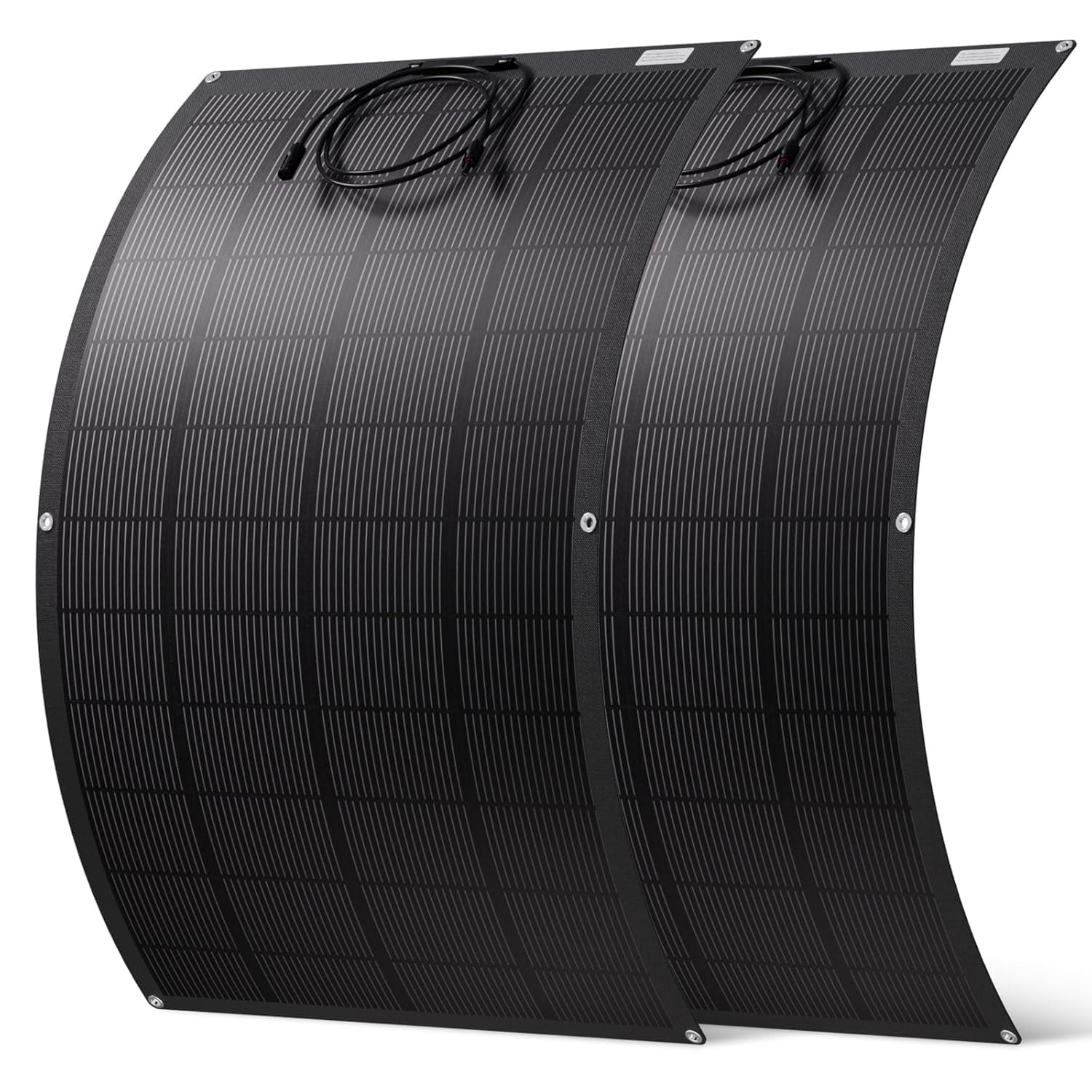 [neuwertig] Eco-worthy Flexibel Solarpanel 400w, Etfe-material, 18bb-monokristalline Zelle, 25 % Hoher Wirkungsgrad, Für Balkon, Wohnmobil, Boot, Dach, Camping, Zuhause, Yacht, Unebene Oberflächen