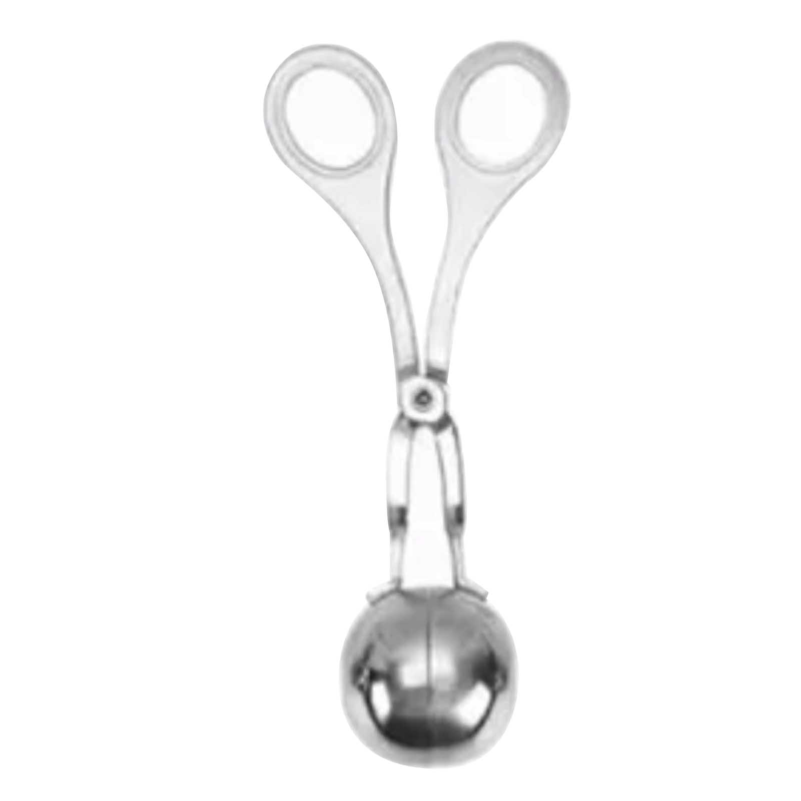 Fleischbällchenformer Aus Edelstahl 304, Hochfest, Sicher, Leicht Zu Reinigen, Vielseitiger Fleischbällchenlöffel Zum Kochen, Klein