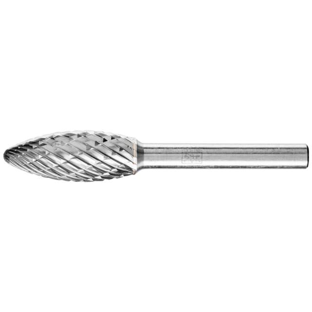 PFERD TOOLS Hartmetall Hochleistungsfrässtift ALLROUND Flamme B Ø 12x30mm Schaft-Ø 6 mm universal grob
