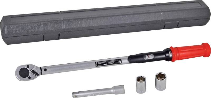 [gebraucht] B-ware Kfz-drehmomentschlüssel Set 1/2" 40-210 Nm Mit Knarre Von Formula 565 Mm
