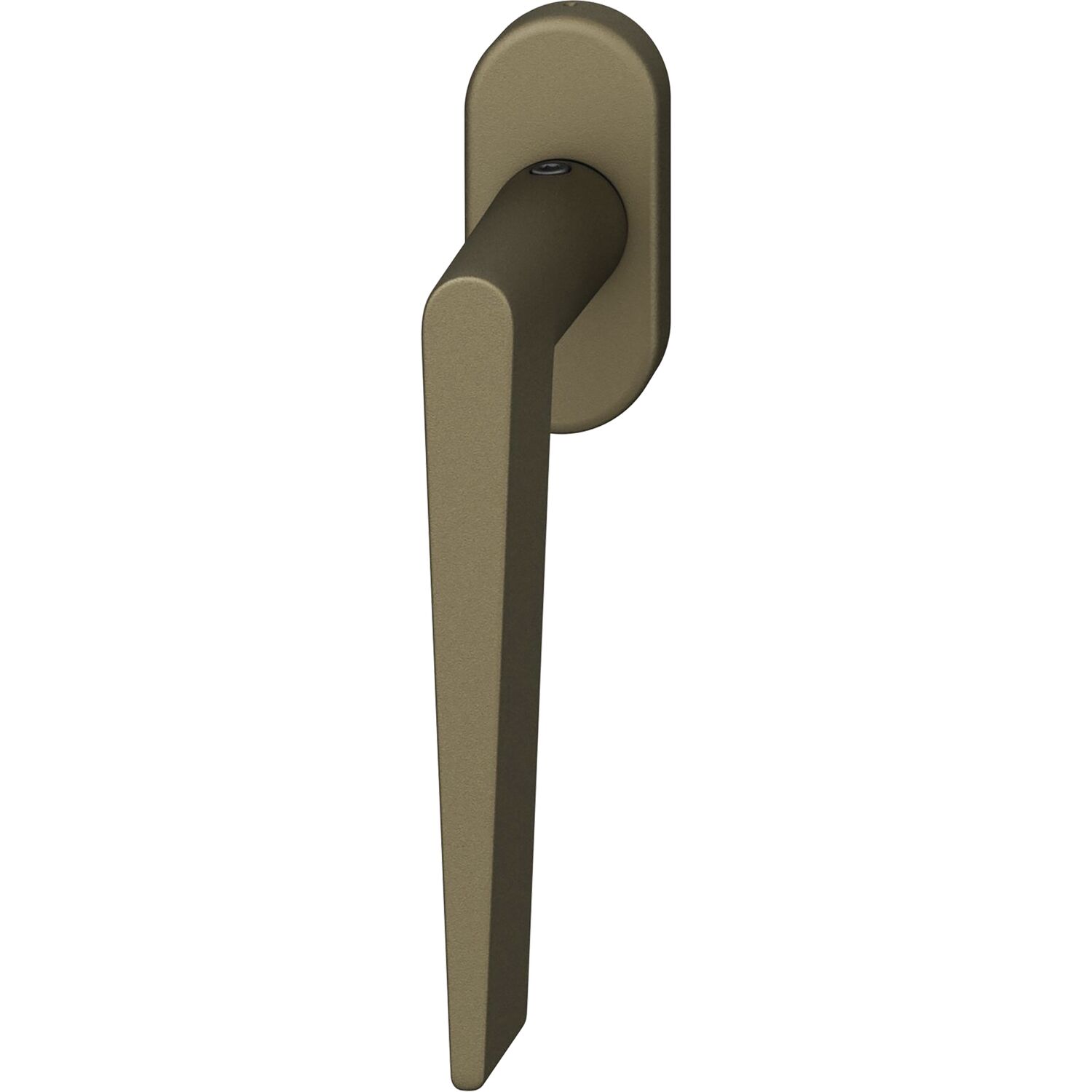Fsb Fenstergriff 34 1005 Ovale Rosette - Aluminium Mittelbronzefarbig