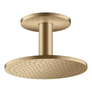 hansgrohe Kopfbrause 250 1jet Axor mit Deckenanschluss, brushed bronze