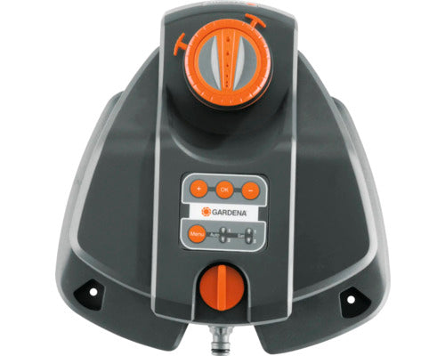 [gebraucht] B-ware Gardena Vielflächenregner Aquacontour Automatischer Sprinkler 350m² 2,5-10,5m