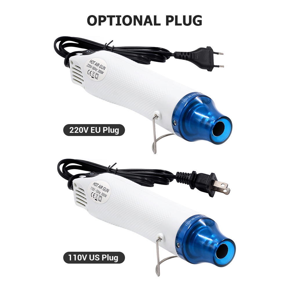 Tragbare 300-watt-heißluftpistole Zum Erhitzen Und Formen Von Weichem Ton, Pulver Und Schrumpffolien.