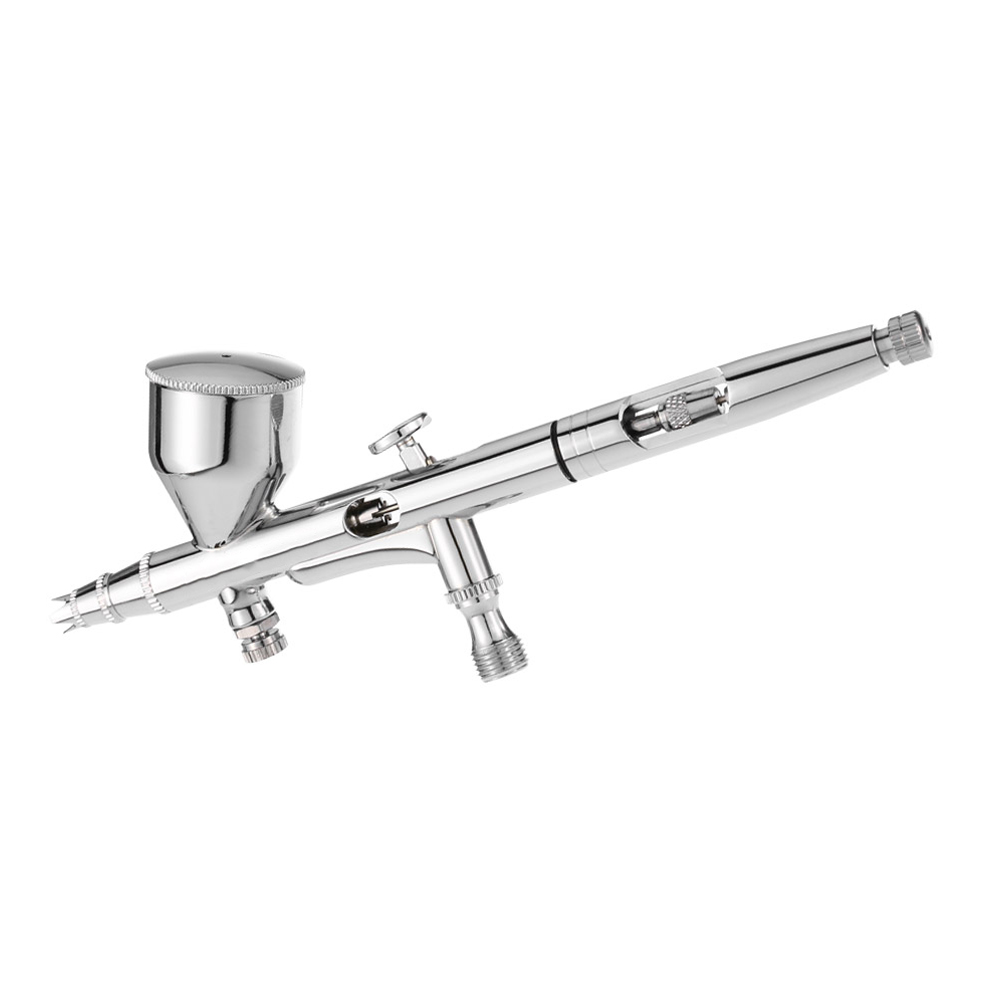 Kkmoon Airbrush-set Mit Schwerkraftzufuhr Für Malerei, Bastelarbeiten, Modellbau, Karosseriearbeiten Und Nageldesign. 0,2/0,3/0,5 Mm Airbrush, 9 Cm³.