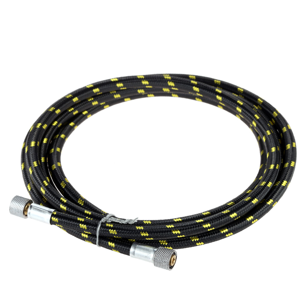 Professioneller, Geflochtener Nylon-airbrush-schlauch Mit Einem Standard-1/8"-anschluss (1,8 M) An Einem Ende Und Einem 1/8"-anschluss Am Anderen Ende