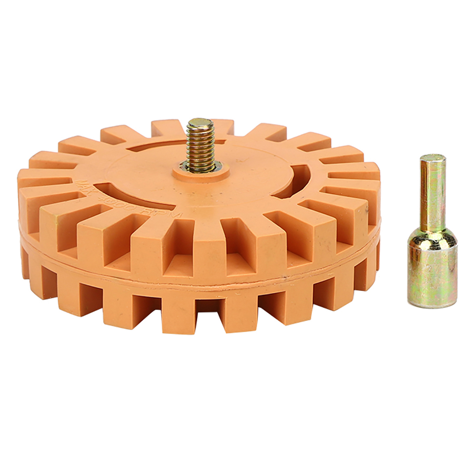 10 Cm (4 Zoll) Pneumatische Gummireinigungsscheibe Zum Entfernen Von Aufklebern, Klebefolien Und Klebstoffen, Farbe Und Abziehbildern (durchmesser: 25 Mm).