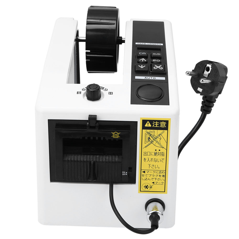 Automatischer/manueller Klebebandabroller, Elektrischer Klebebandschneider, Schneidemaschine, 220-v-eu-stecker