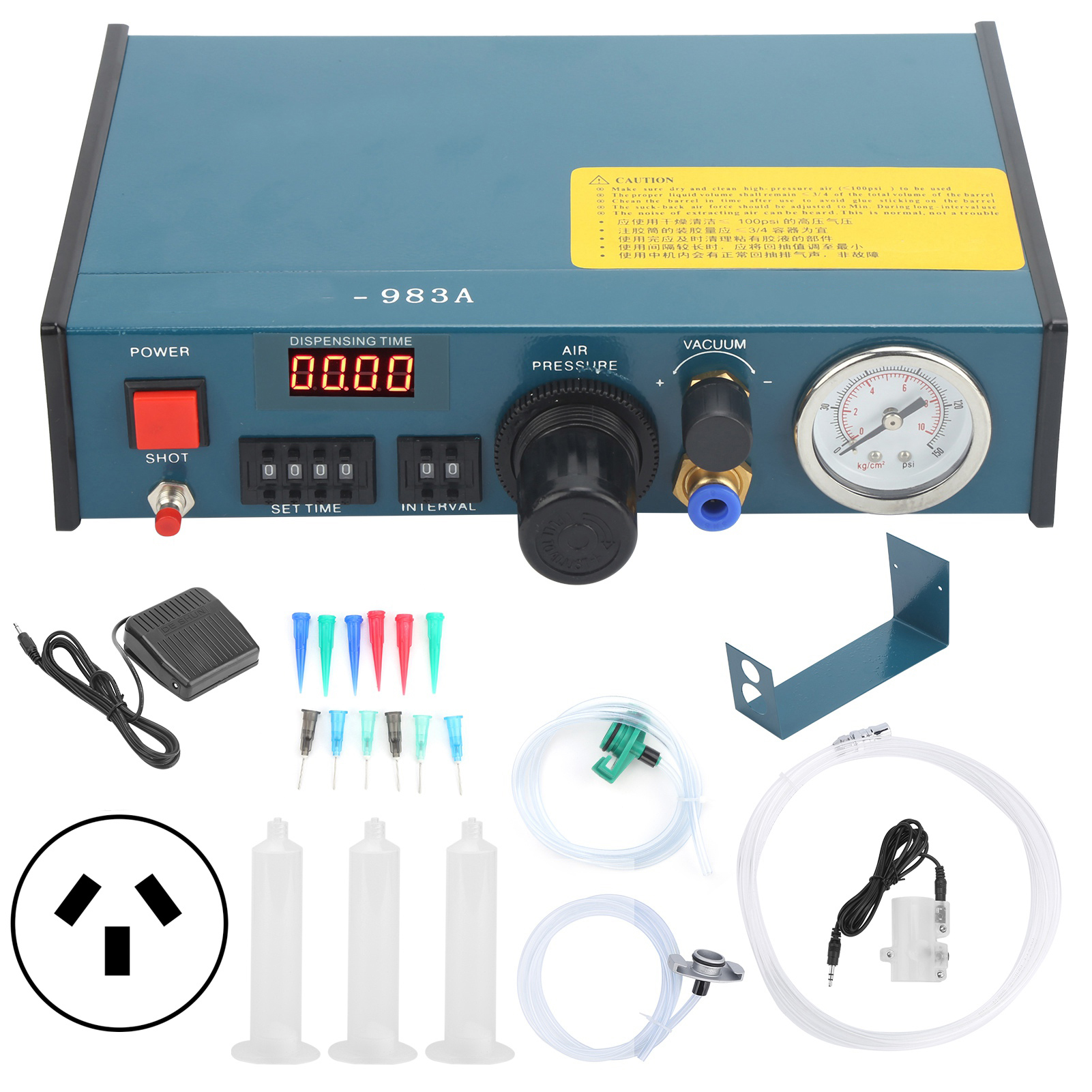 Digitaler Automatischer Klebstoffspender Mit Pipette Und Manuellem Timer 983a
