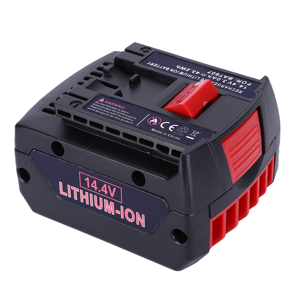 Bat607 14,4-v-lithium-ionen-akku Für Bosch Akku-bohrschrauber, 3000 Mah
