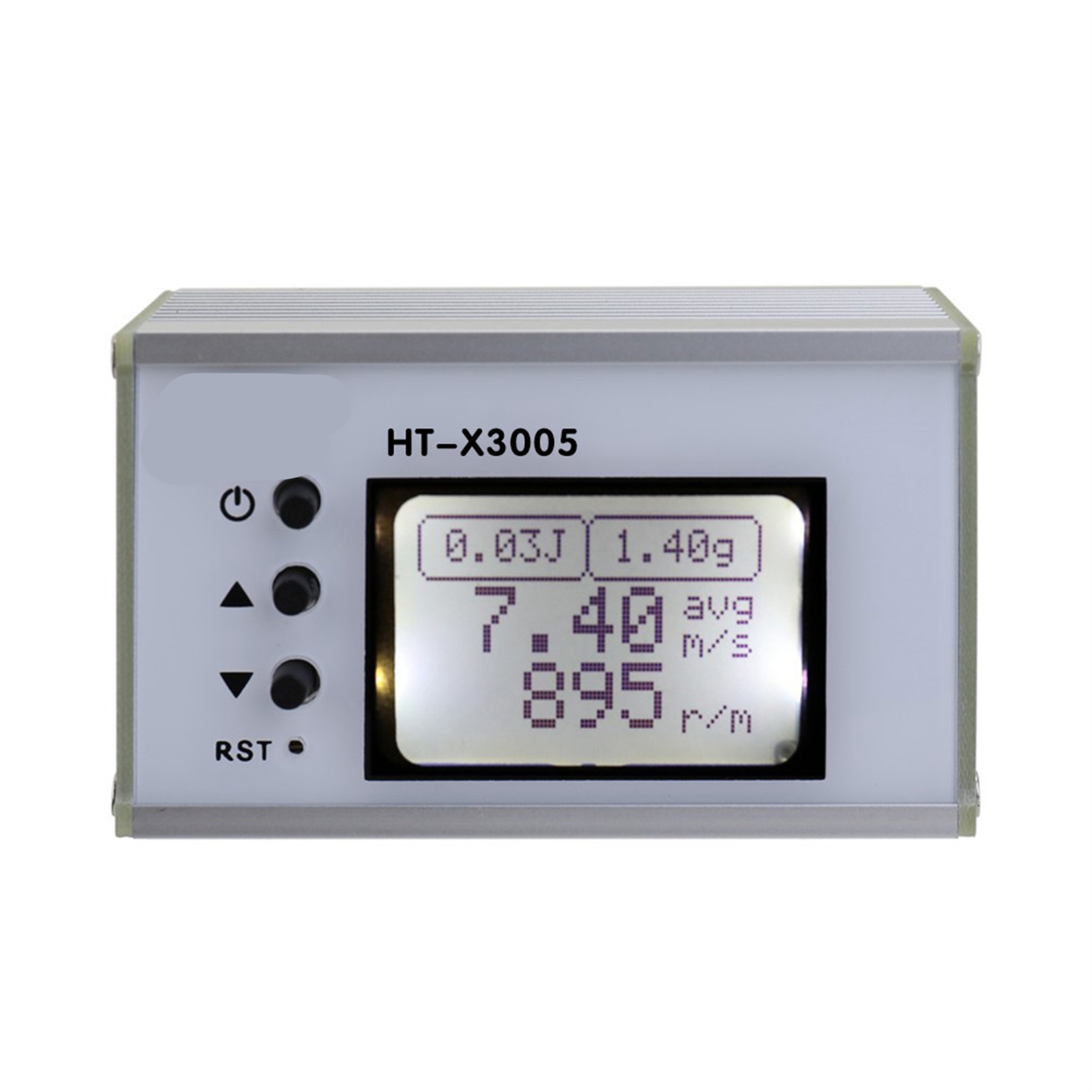 Tragbares Ballistisches Geschwindigkeitsmessgerät 1-999 M/s, Präzises Hintergrundbeleuchtetes Lcd-display, Zur Messung Der Fluggeschwindigkeit