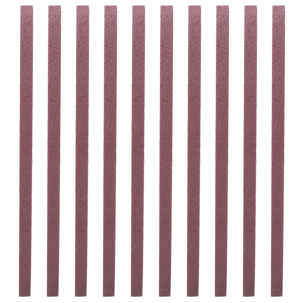 10 Aluminiumoxid-schleifbänder Für Schleifmaschinen, 533 X 9 Mm (60)