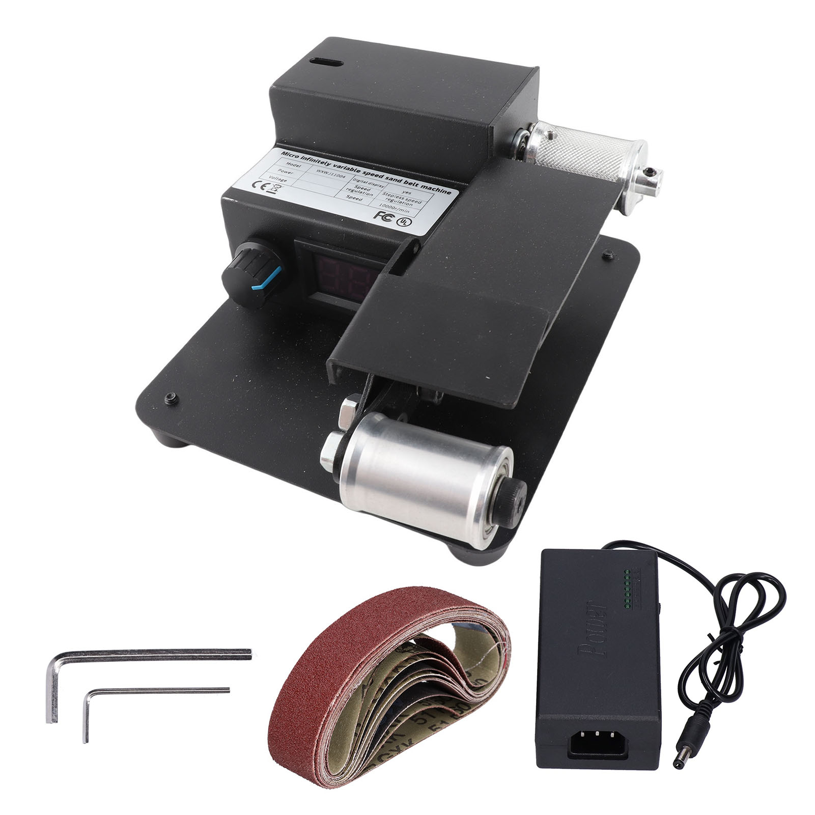 Mini-elektro-bandschleifer Mit Verstellbarer Größe Für Heimwerker