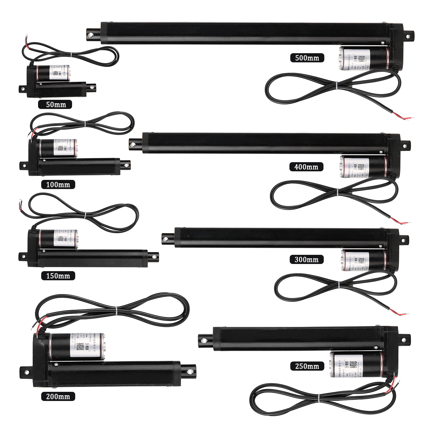 Praktischer Elektrischer Linearantrieb 1000 N Mit Drehzahlregler Und Endschalter Js-tgz-u1