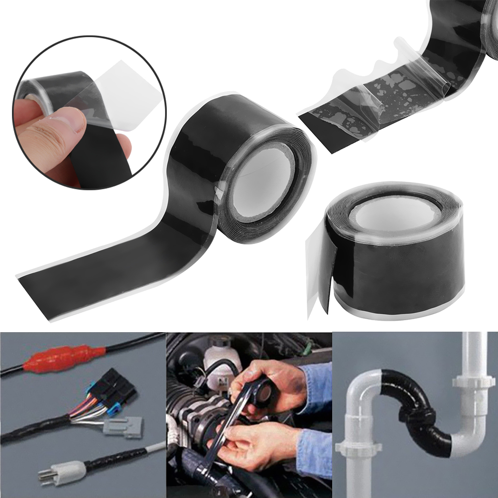 Wasserbeständige Silikonkautschuk-klebebänder Zur Reparatur Und Isolierung Von Elektrischen Kabel- Und Wasserrohrverbindungen.
