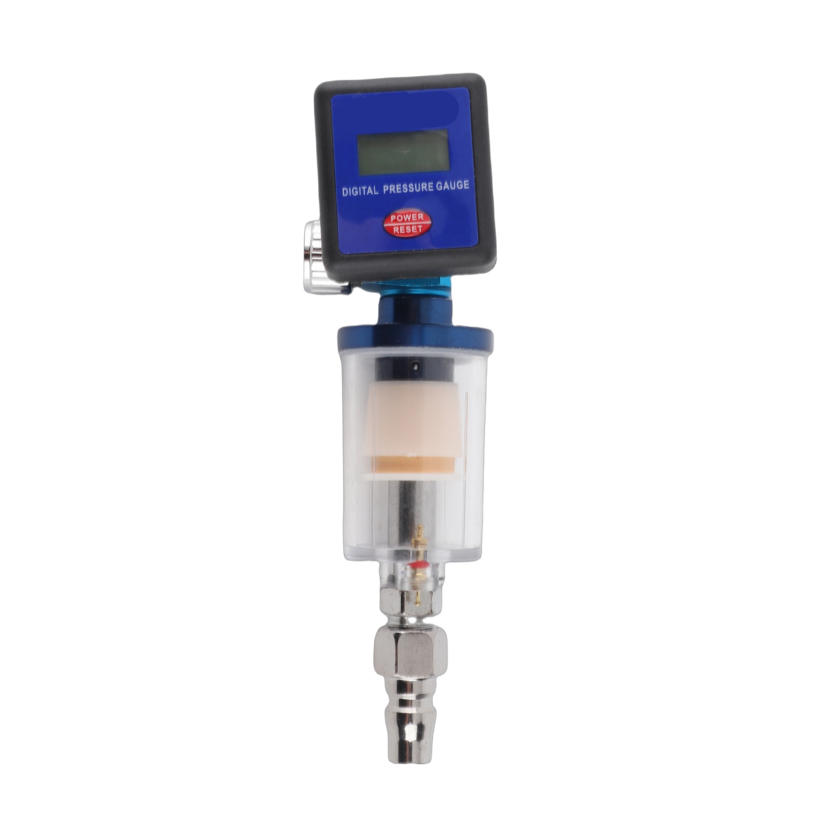 Digitaler Luftregler Mit Druckanzeige, Manometer, Mf08 Mf01 Wasserfilter Und 1/4"-gewindeanschluss.
