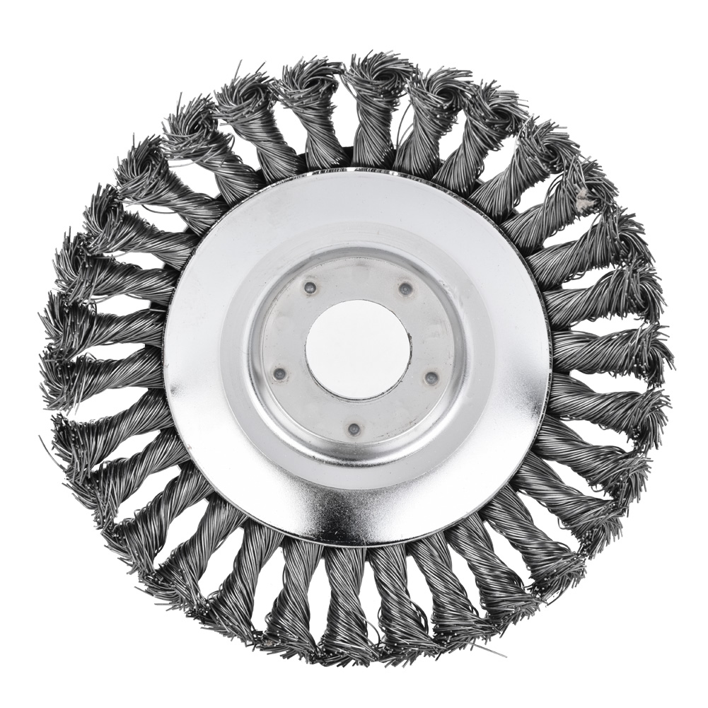 Drahtbürste Aus Edelstahl Für Trimmerkopf, Gartenreinigungsgeräte (150 Mm)