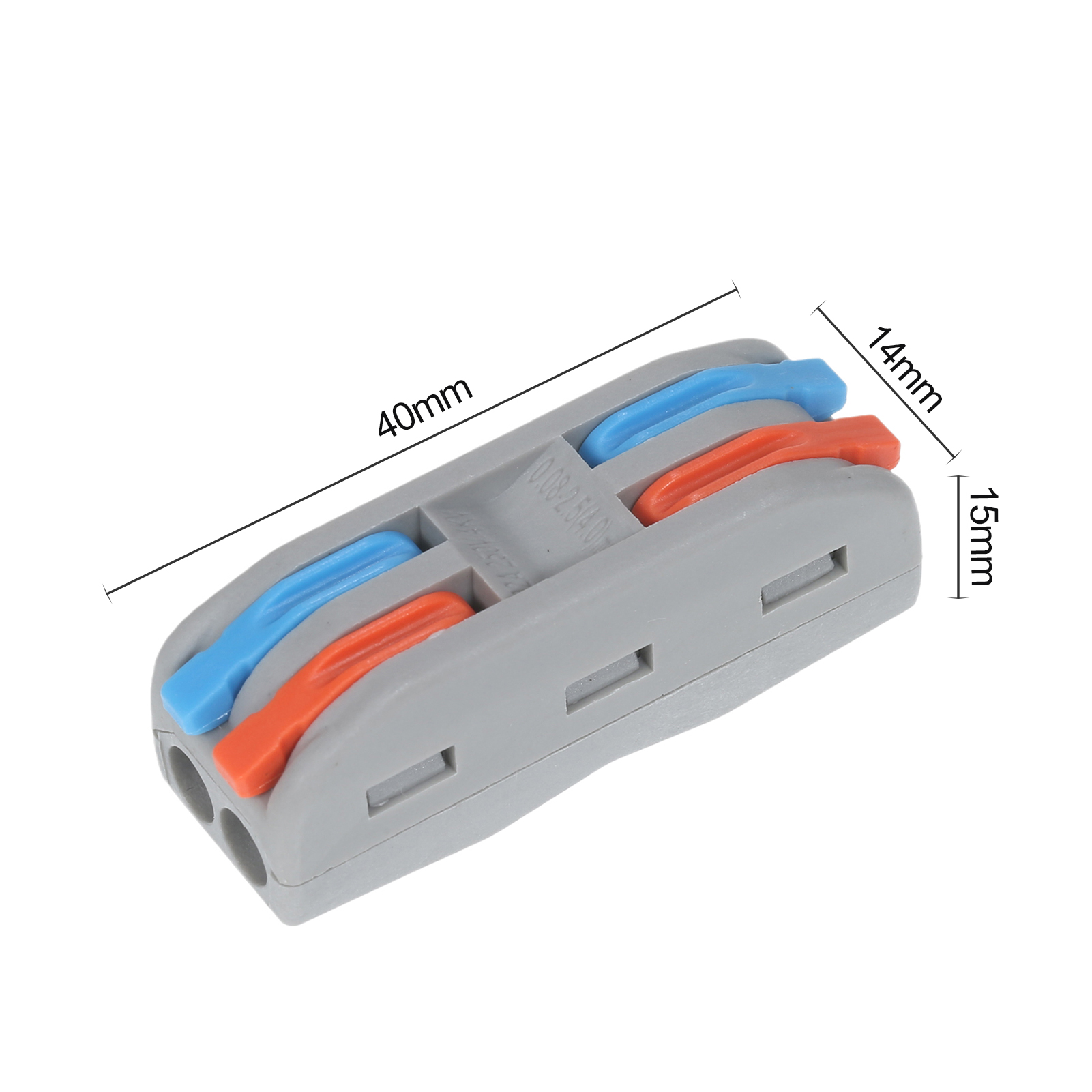 Packung Mit 10 Kompakten Hebelverriegelungs-drahtverbindern, Universalverbinder Für Elektrische Kabel, Schnellsteck-leiterklemmen.