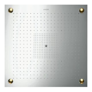 hansgrohe KB Axor ShowerHeaven 970/970 970x970mm, m Beleucht., Edelstahl-Optik