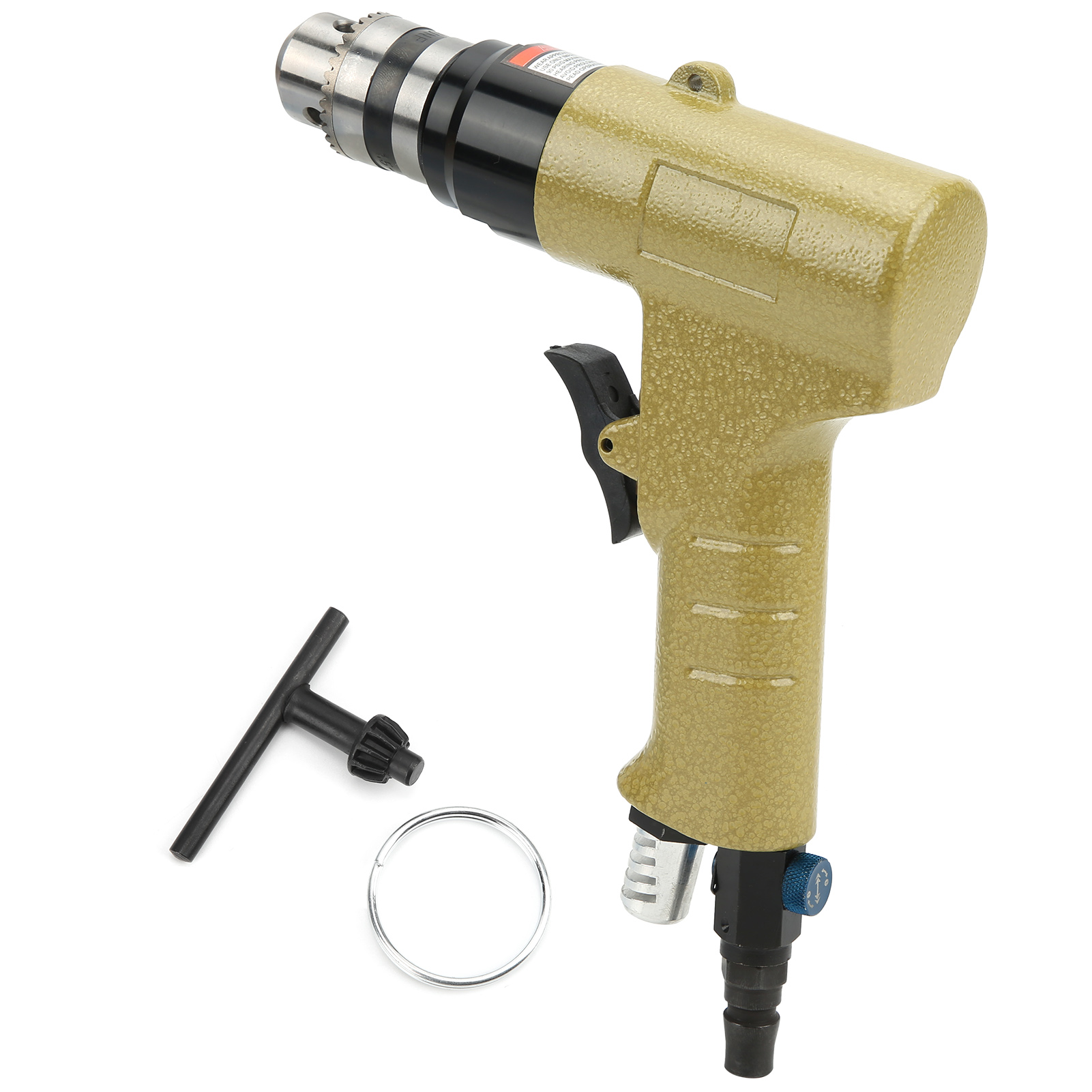 Pistolenförmige Druckluftbohrmaschine, Industrielle Holzbohrmaschine, Rechts-/linkslauf, 3/8" (10 Mm), Kp-550n