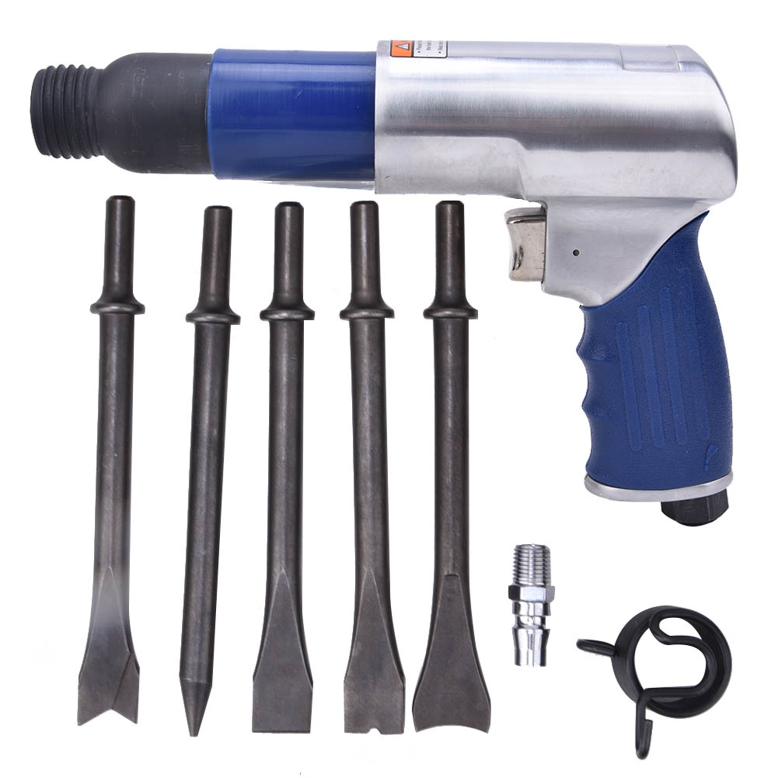 Professioneller Drucklufthammer, Industrieller Rundspaten, Handwerkzeug Mit Legierter Stahlfeder, 250 Mm