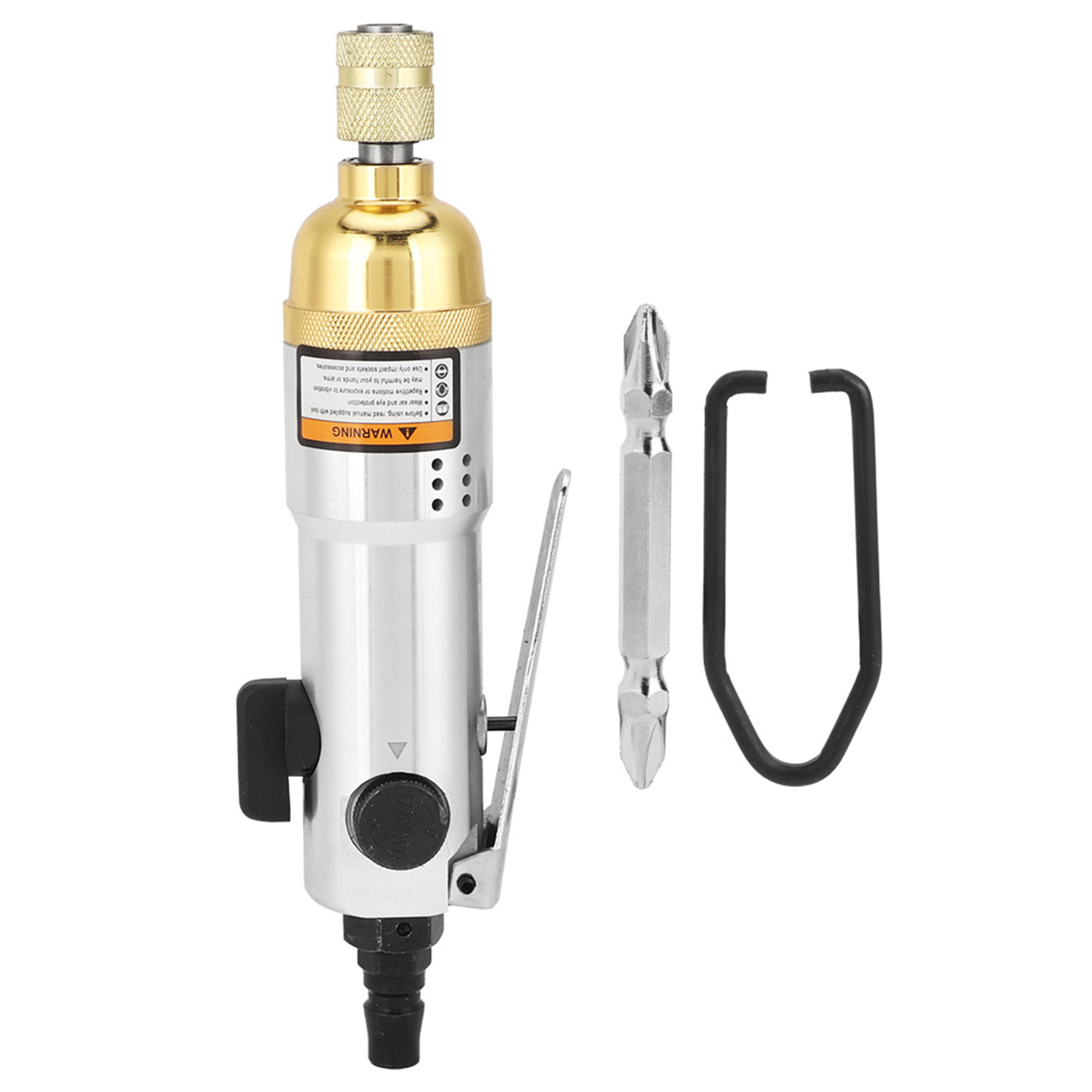 Druckluftschrauber Mit 1/4"-bohrfutter, Reversibel, 10.500 U/min