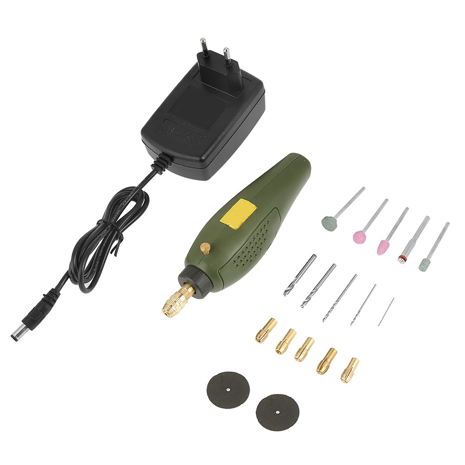 Mini-elektrobohrmaschine Mit Zubehör Zum Polieren, Bohren Und Gravieren