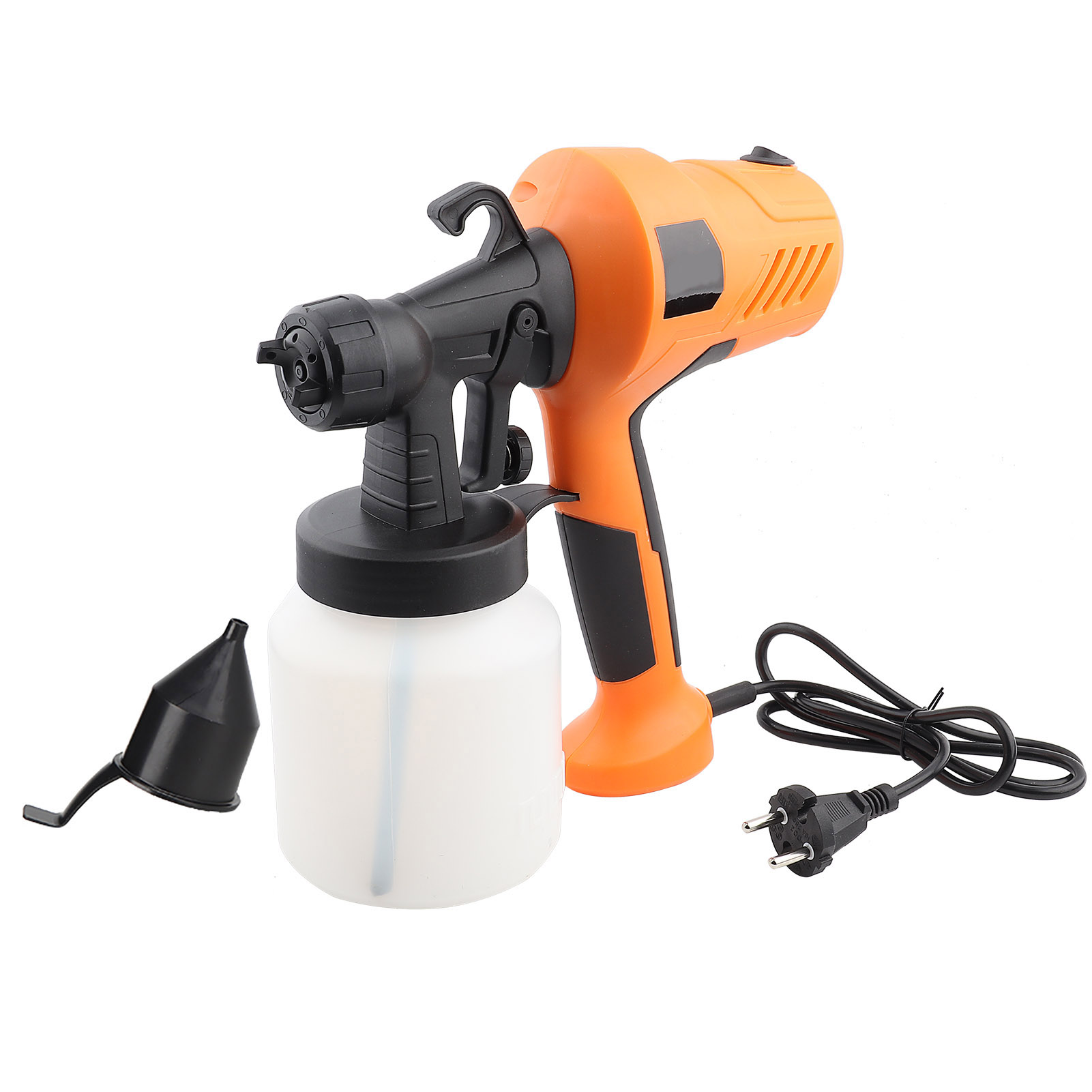 Elektrische Hochdruck-airbrush-farbpistole Mit Ergonomischem Schalter (orange)