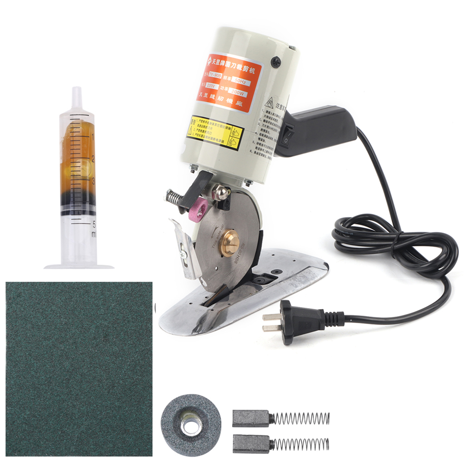 Elektrische Stoffschneidemaschine Mit 90-mm-klinge