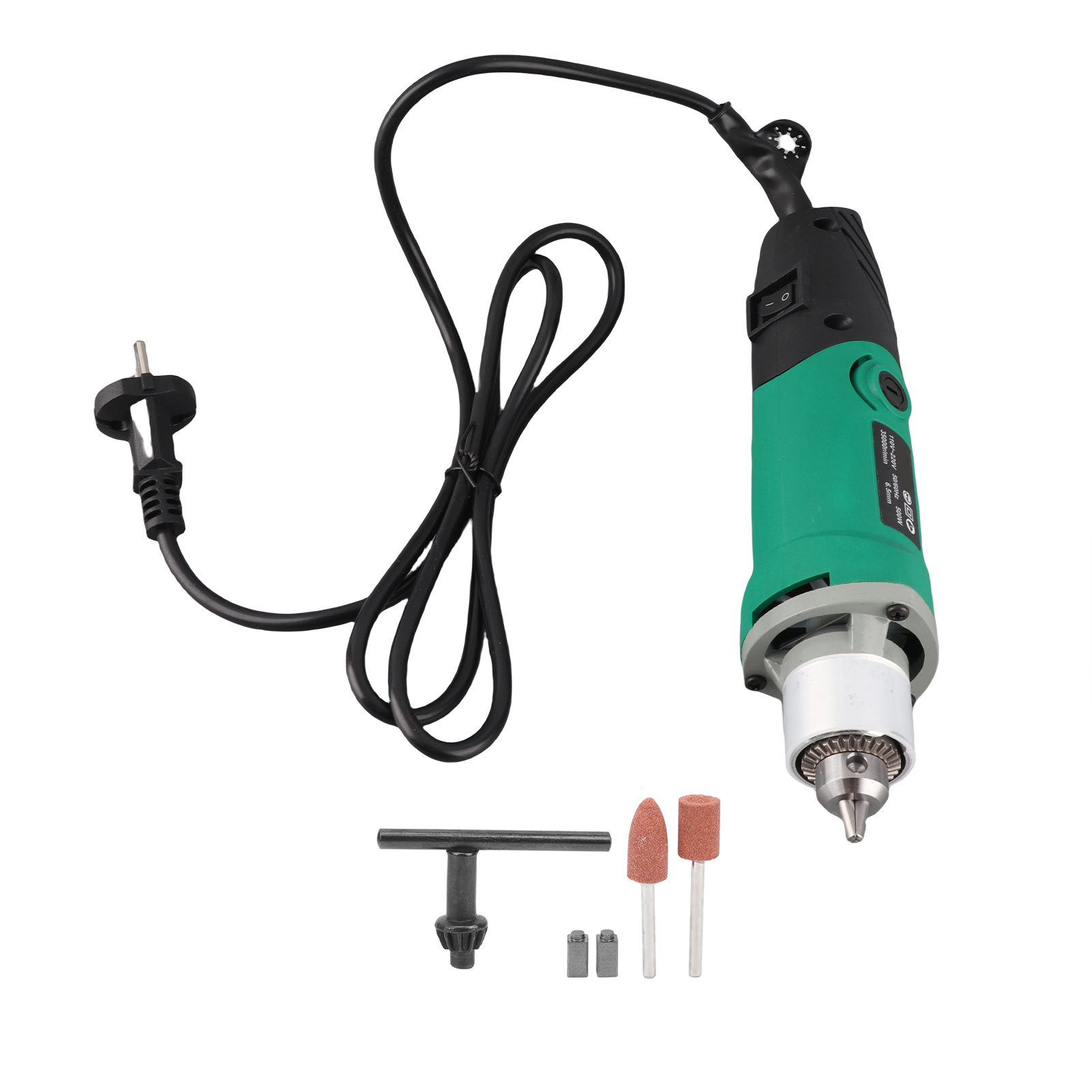 Ht2420 500w Elektrisches Schleifset Zum Schneiden Von Jade, Metall Und Glas, Mit 6,5mm Spannfutter Und Variabler Drehzahl.