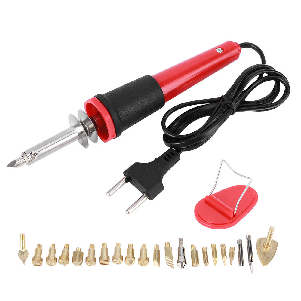 Elektrischer Lötkolben, Brennkolben, Holzgravur- Und Schnitzwerkzeug, 30 W, Eu-stecker 220 V Wechselstrom