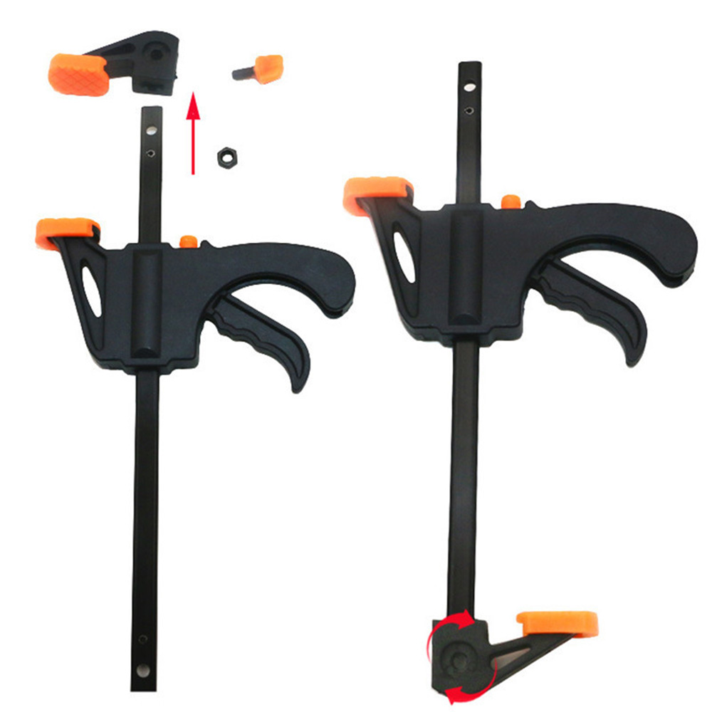 Schnellspann-spannstange Für Die Holzbearbeitung (4/6/8 Zoll), Schnellspann-ratschengriff, Druckklemme Für Holz, Manuelles Ratschenwerkzeug Für Werkstückstange.