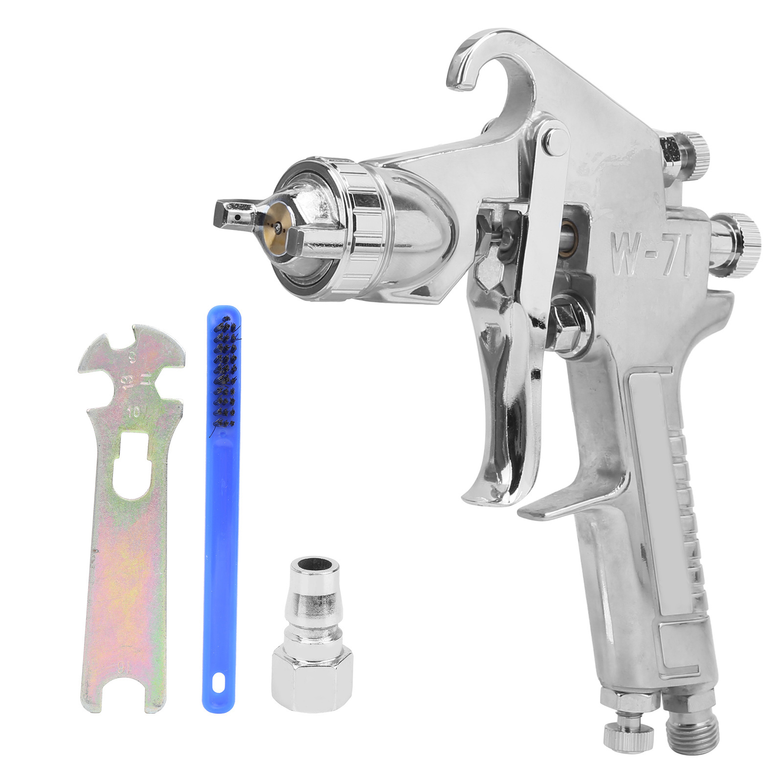Farbspritzpistole Mit Aufsatzbecher W-71 1,3 Mm, Japanische Ausführung, Für Wände Und Autotüren.