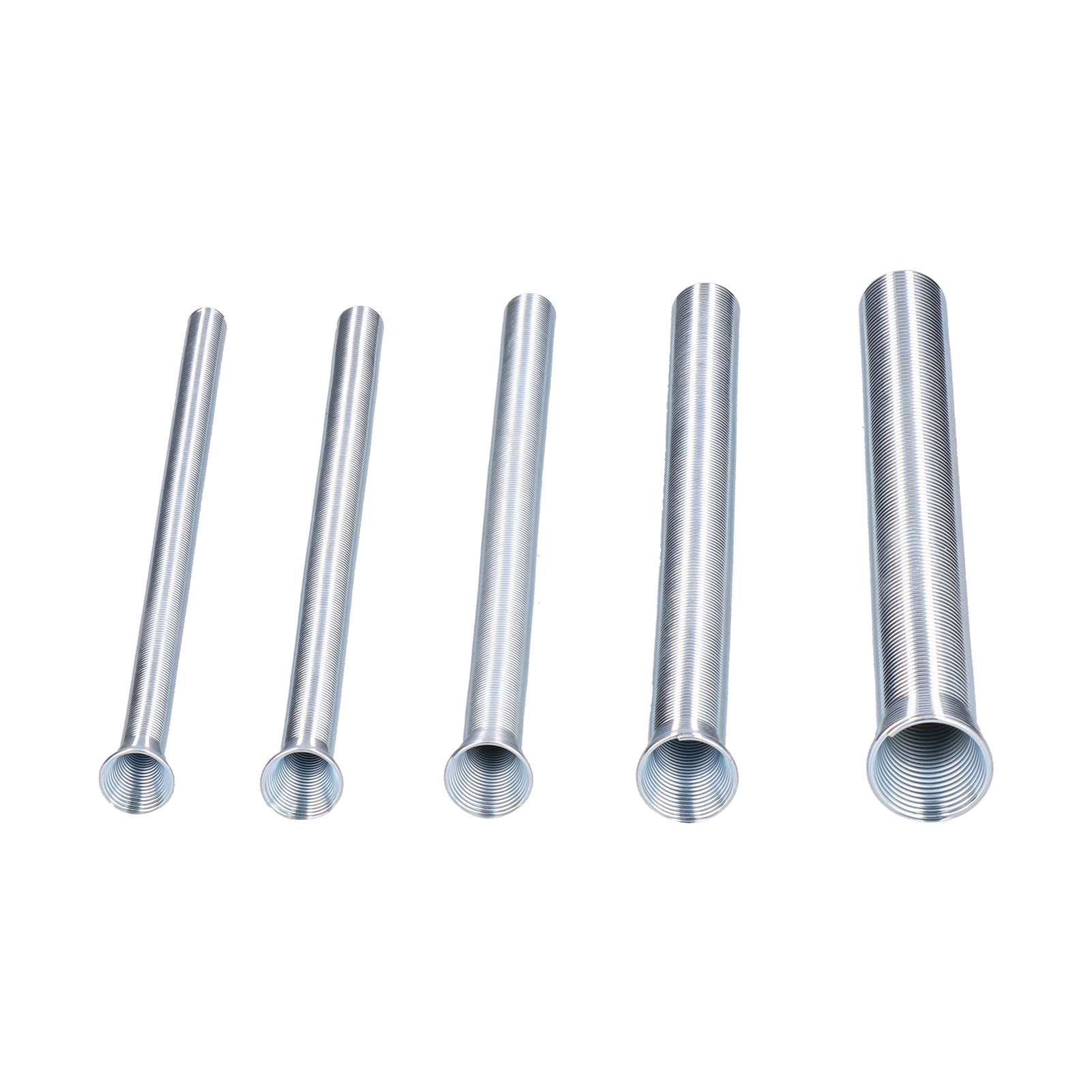 Set Mit 5 Flexiblen Federbiegern Für Kupfer- Und Aluminiumrohre