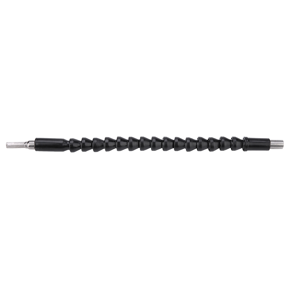 Flexible Bohrverlängerung, 1/4 Zoll, Flexible Welle, Für Arbeiten In Verschiedenen Winkeln, 290 Mm, Schwarz