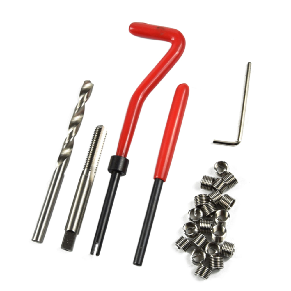 M-10 X 1,25 Gewindereparaturset (15-teilig), Helicoil-kompatibel Für Beschädigte 10-mm-gewinde