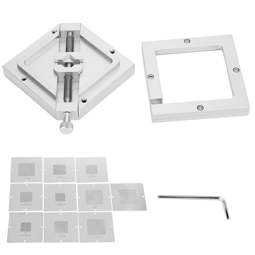 Diagonale Vorrichtung Für Bga-reballing-stationen, Kompatibel Mit Lötsets Für Computer- Und Telefonprozessoren (ht90).