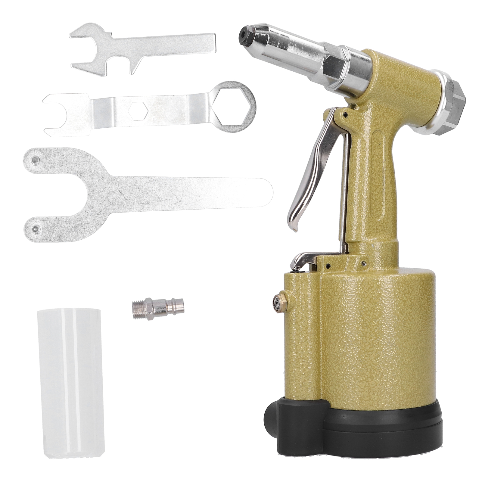 Kp-703 3-backen-hydraulik-druckluftnietgerät, Industrienietwerkzeug, Goldfarben, Europäische Ausführung