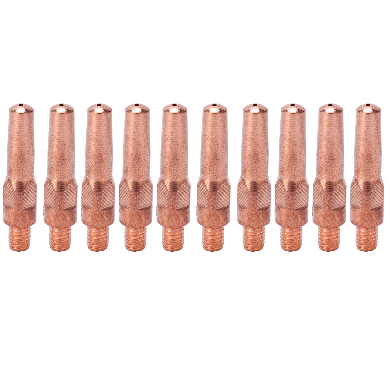 10 Leitfähige Kupferkontaktspitzen Für Schweißbrenner, Verbrauchsmaterialien 8,8 X 40 X 1,2 Mm