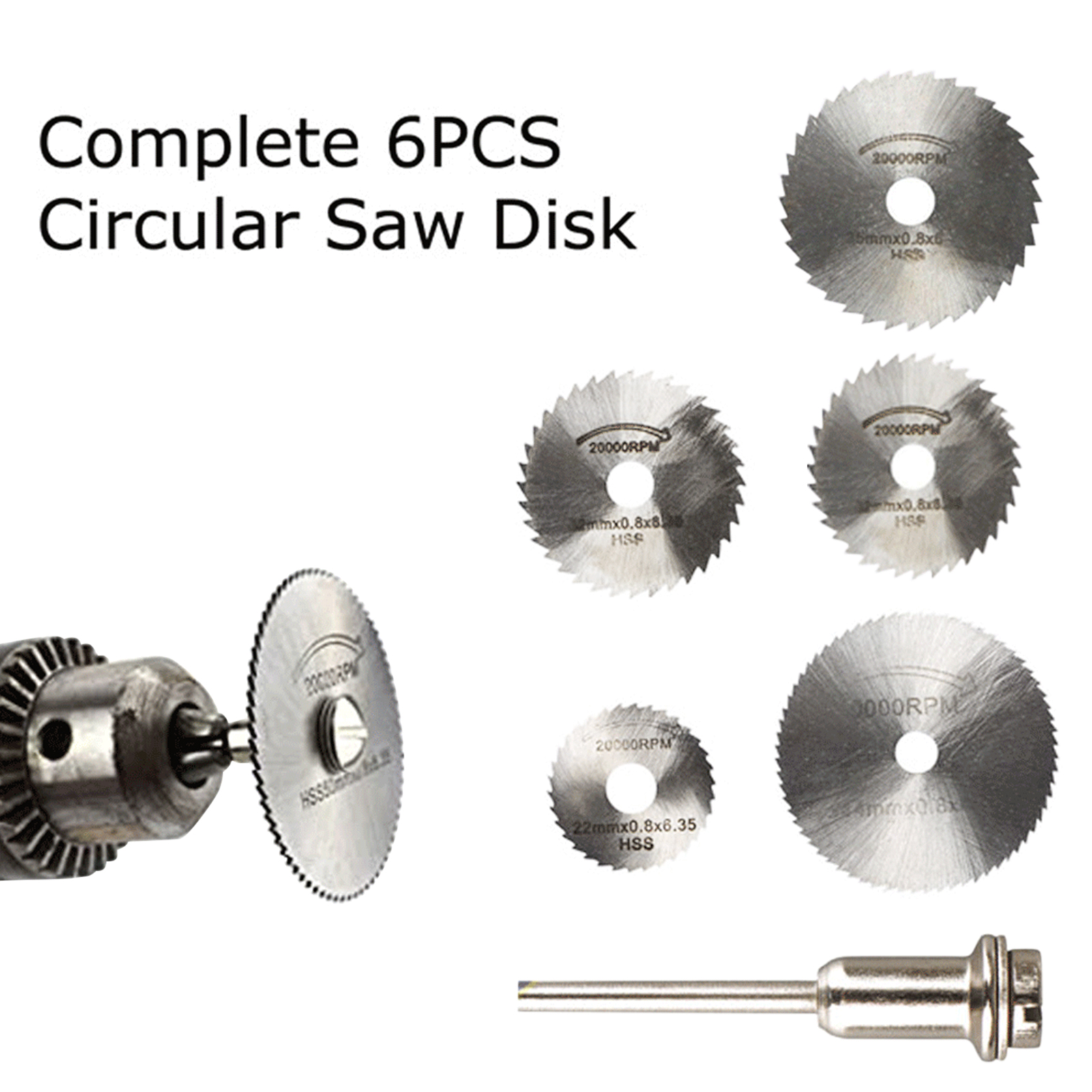 Satz Kreissägeblätter Für Dremel-rotationswerkzeuge, Zum Schneiden Von Holz, Kunststoff Und Pvc.