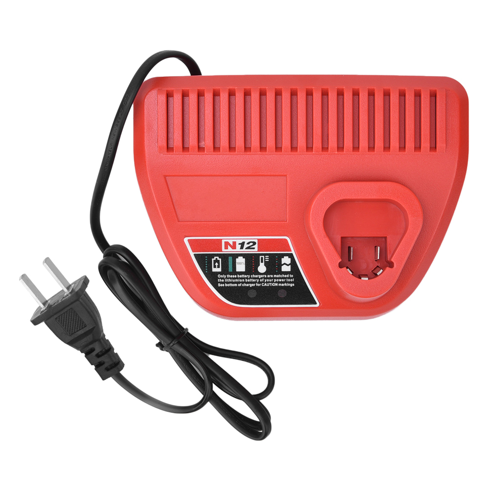 10,8v/12v Lithium-batterieladegerät Für M12/n12-batterie (referenzen 48-11-2401 Und 48-11-2402), Us 110v Stecker.